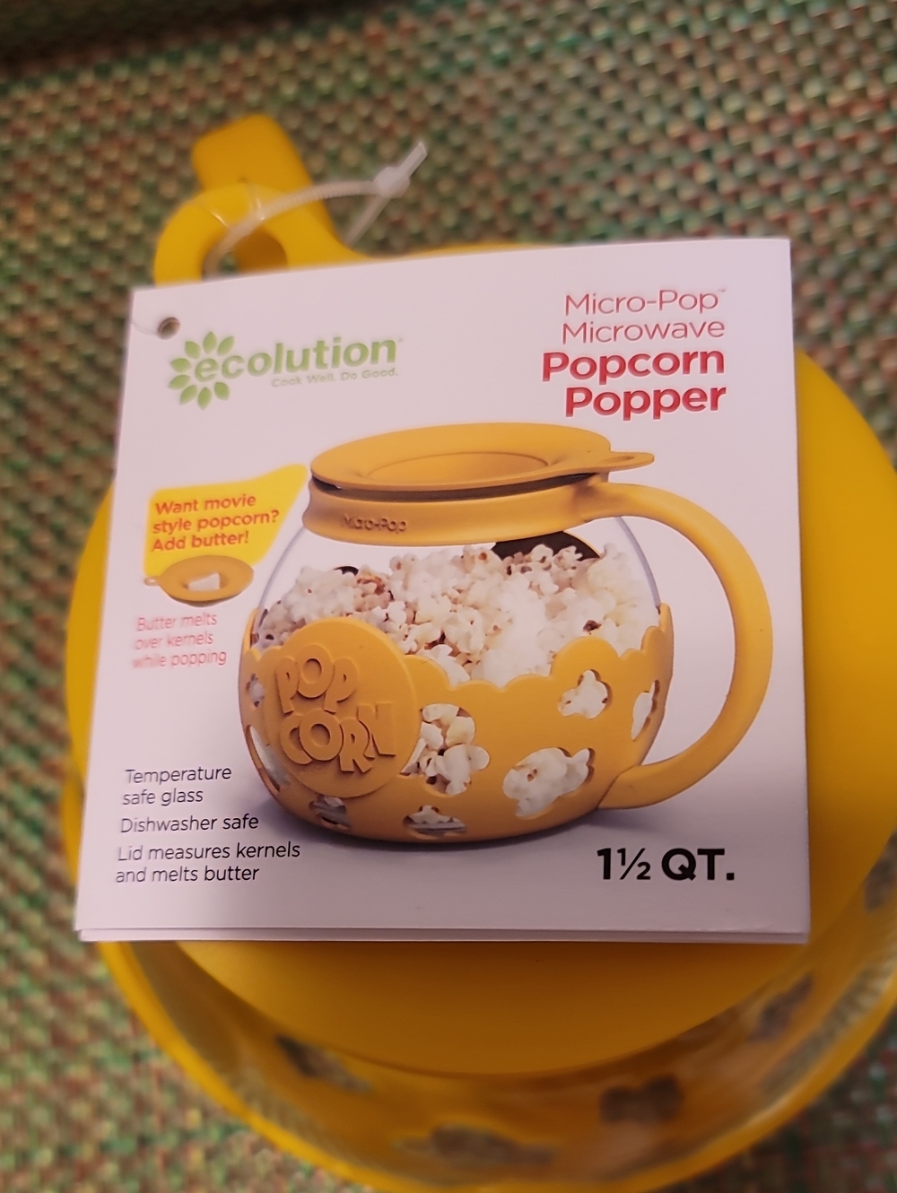 Eco-lution Micro Microwave Popcorn Maker - Picture 2 of 4